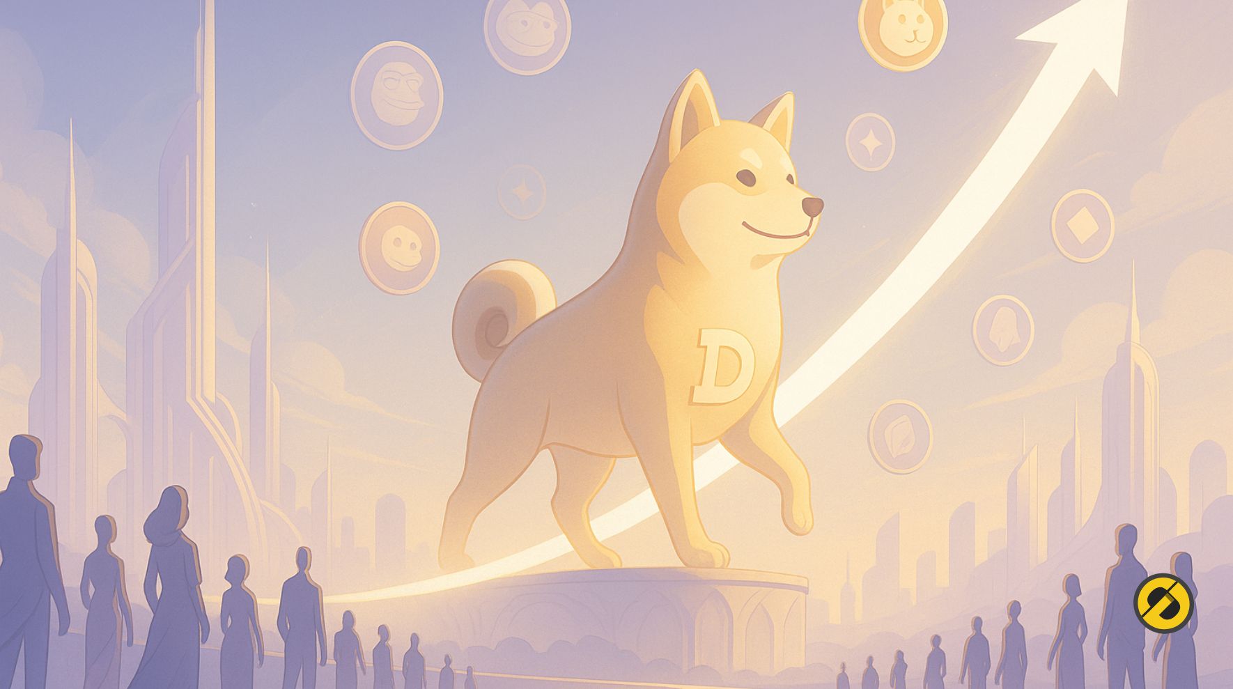 Après les altcoins, les memecoins s’envolent avec +13% pour Dogecoin