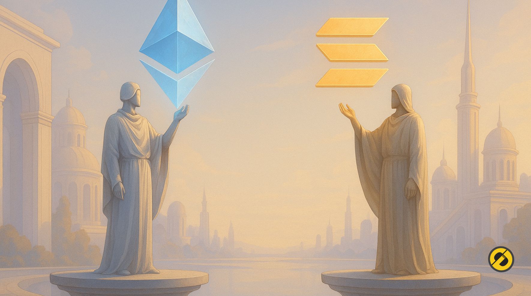 Altcoins : 630 Mds $ en jeu, Ethereum et Solana s’affrontent pour le leadership