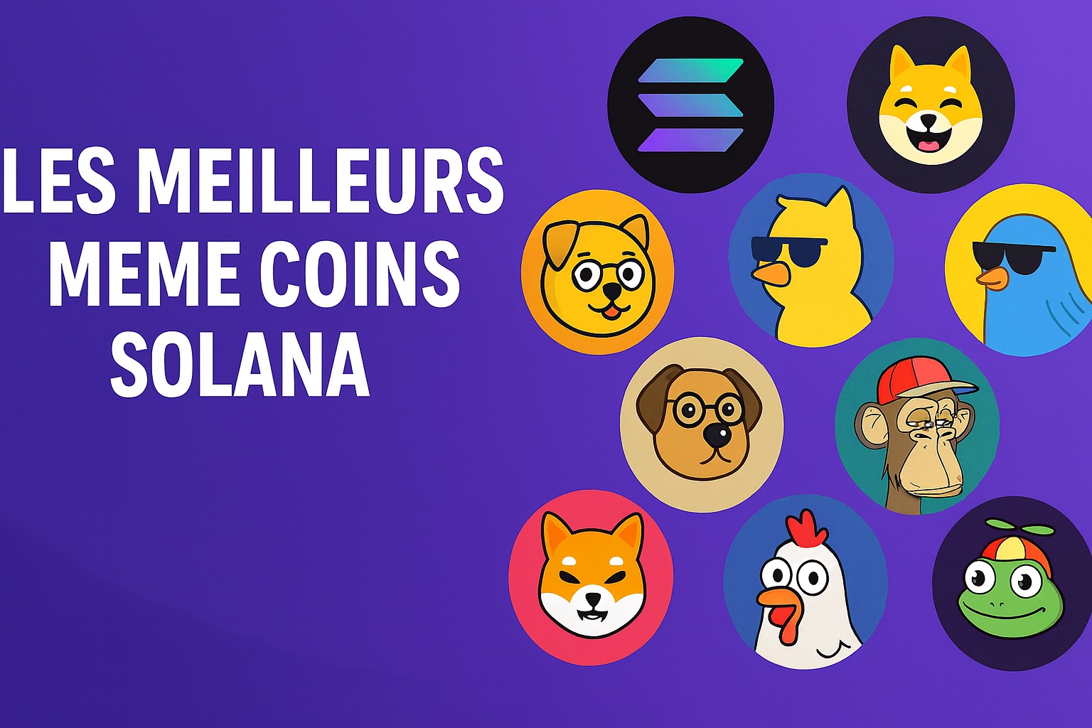 Meme Coin Solana : Les Meilleurs en 2026
