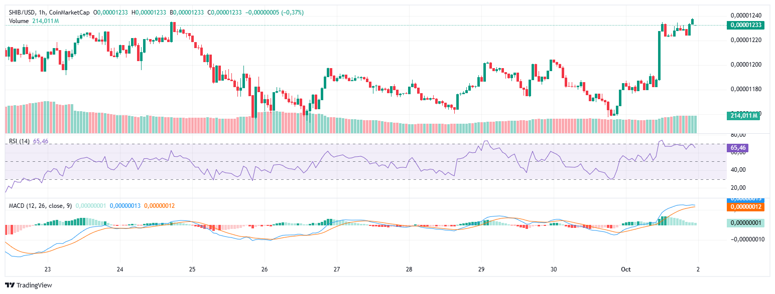 Shiba Inu prêt pour un come-back en octobre : Les traders y croient