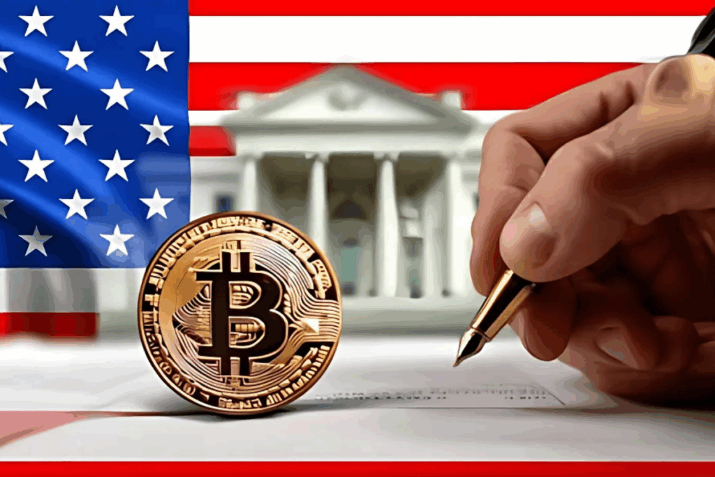 banks have to accept crypto. Trump