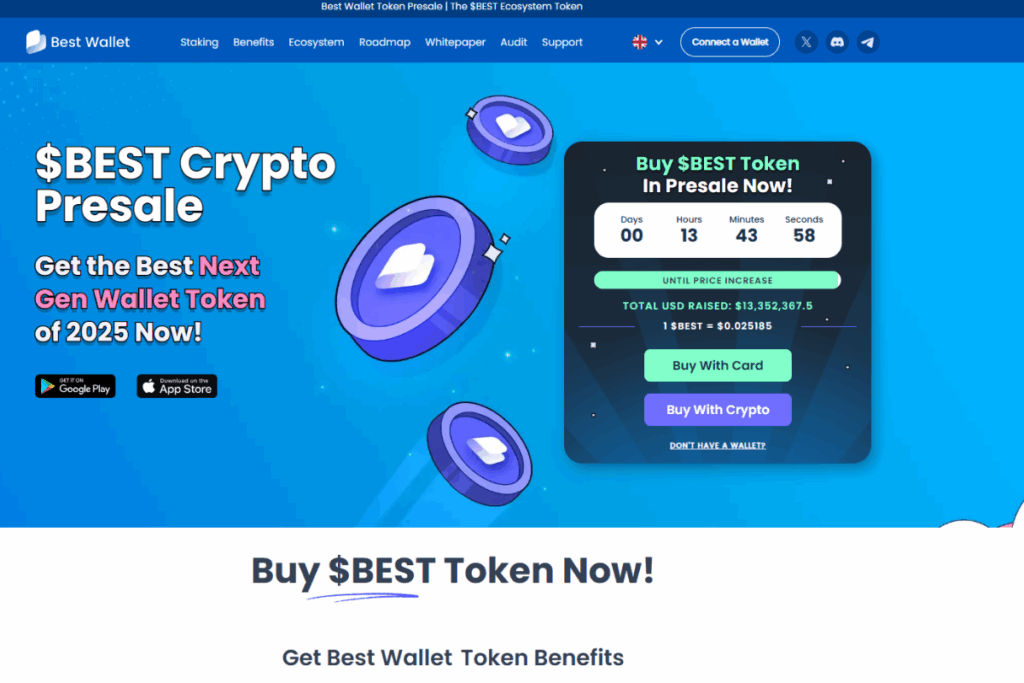 Best Wallet (26) x1000 κρυπτονομίσματα