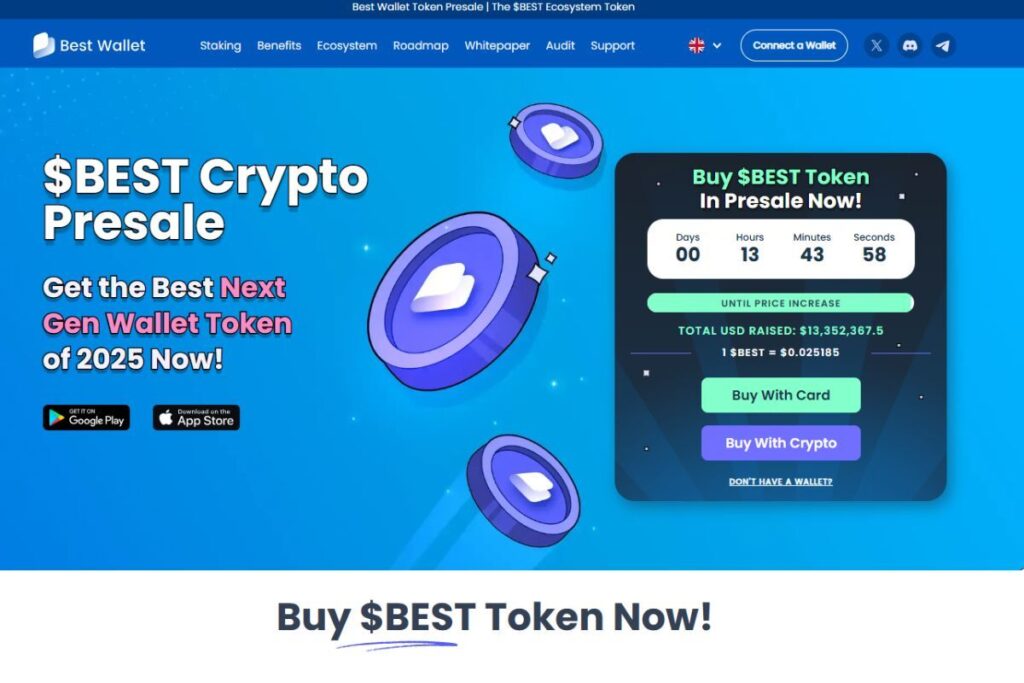 Best Wallet Token (12) Φθηνά κρυπτονομίσματα