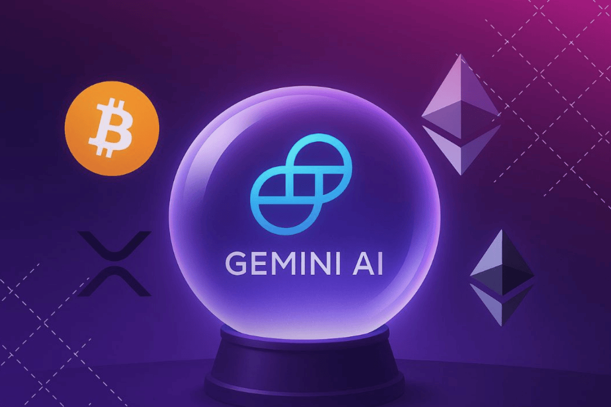 Gemini AI: Πρόβλεψη τιμών για XRP, SHIB, SOL και νέα crypto projects