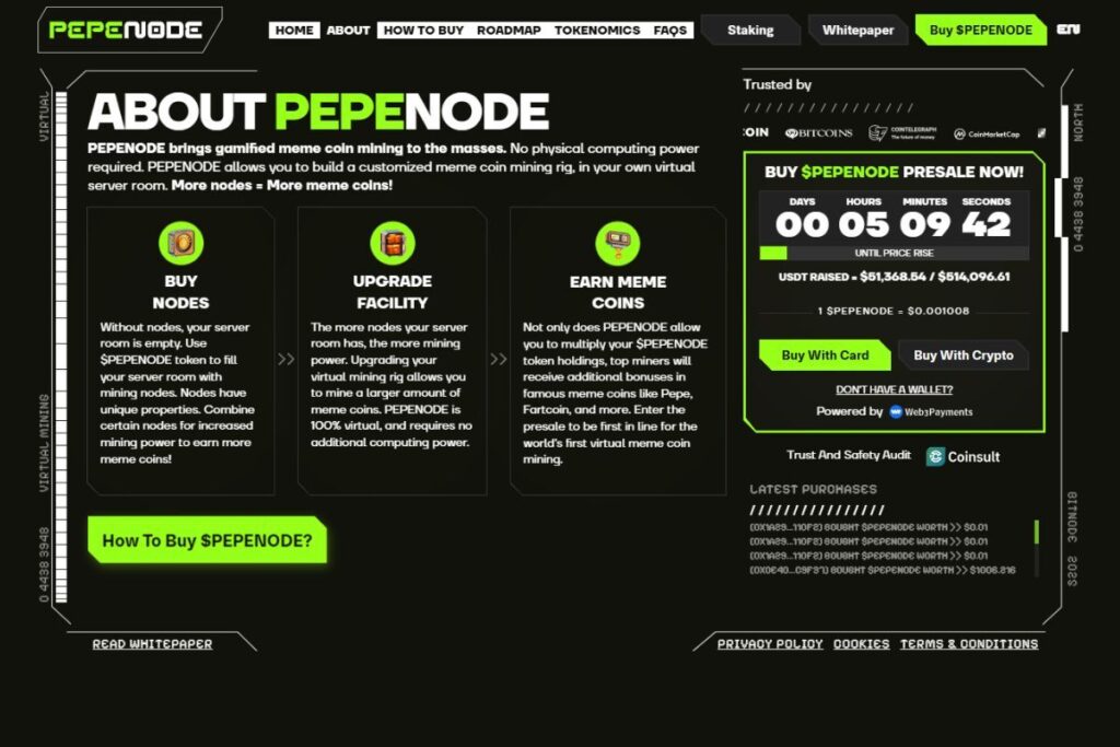 pepenode about to