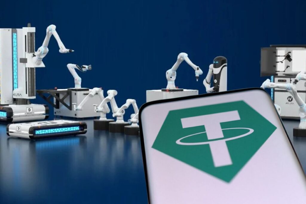 AI Neura Robotics tether