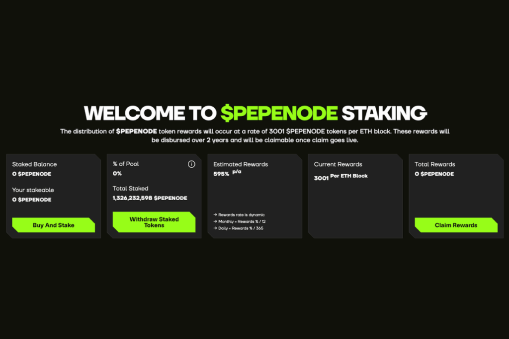 pepenode stacking