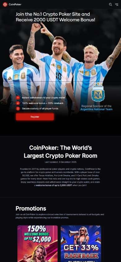 coin poker mobile
