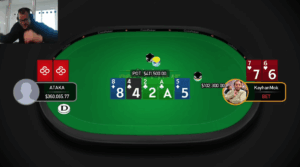 Kayhan Mokr vs ATAKA CoinPoker online cash games