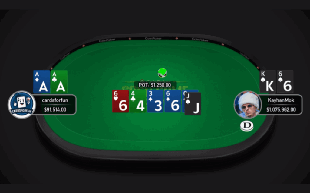 coinpoker table