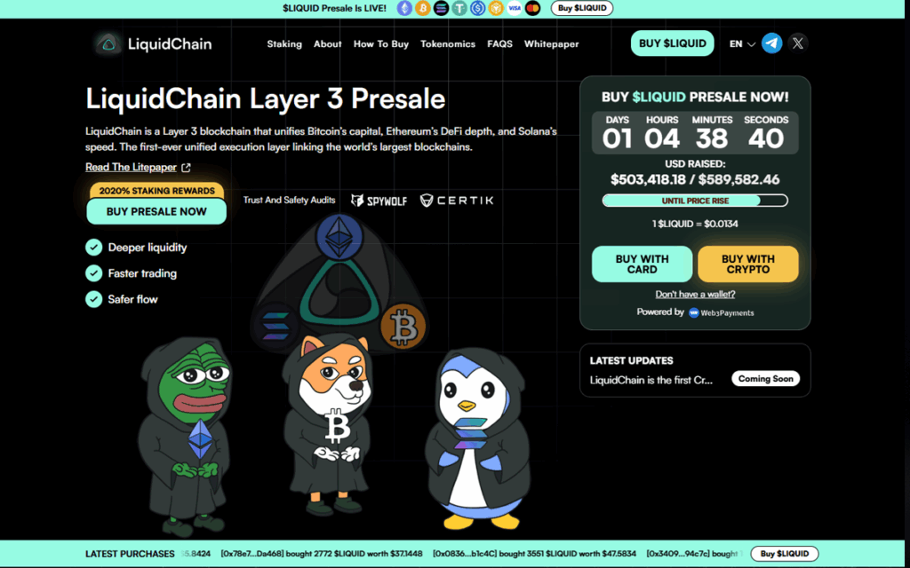 liquidchain presale