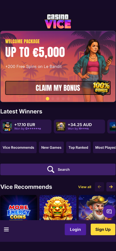 casino vice Cryptodnes-390x844