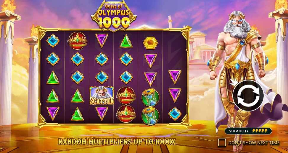 Olympus slot online nyerőgépek