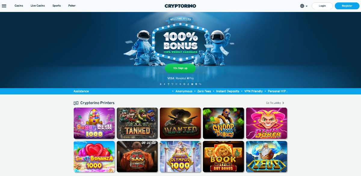 Ethereum Casino - Cryptorino