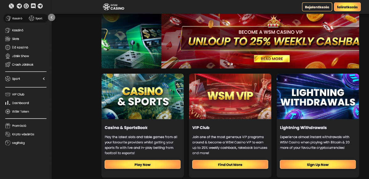 Ethereum Kaszinó - WSM Casino