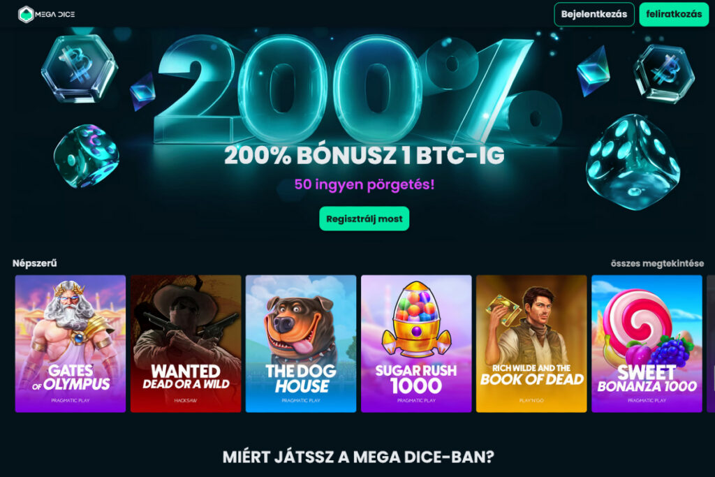 Mega Dice vélemények