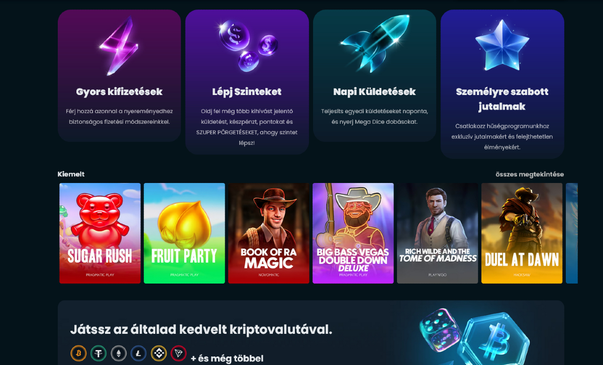 Mega Dice vélemények 2025