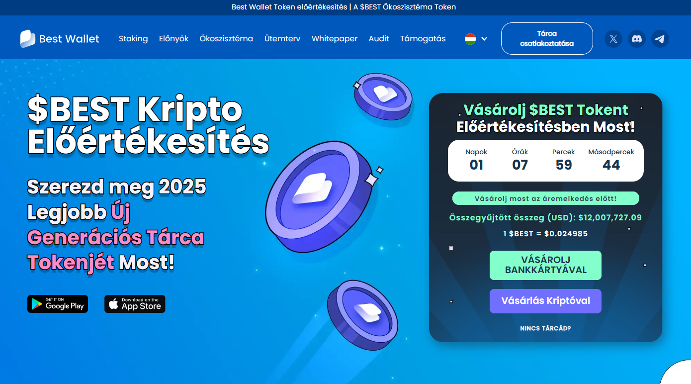 best wallet legjobb kripto eloertekesitesek