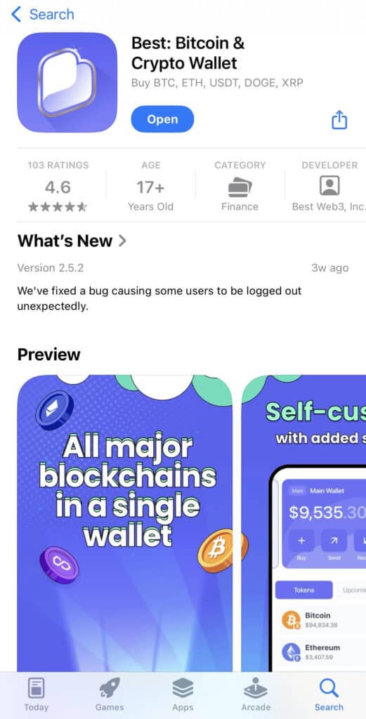 Best Wallet Ethereum vasarlas Magyarorszagon 1