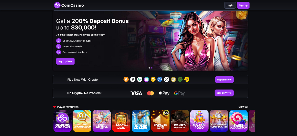 CoinCasino - Szerencsejáték online
