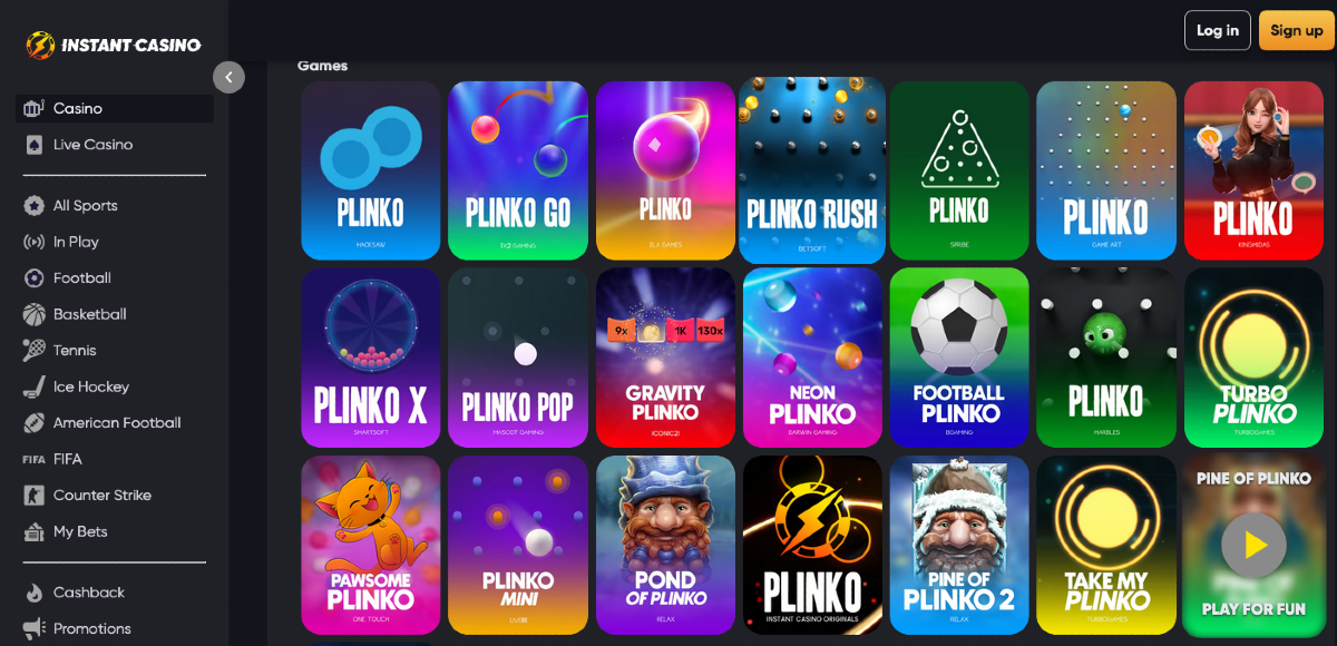 Plinko vélemények - Instant Casino 