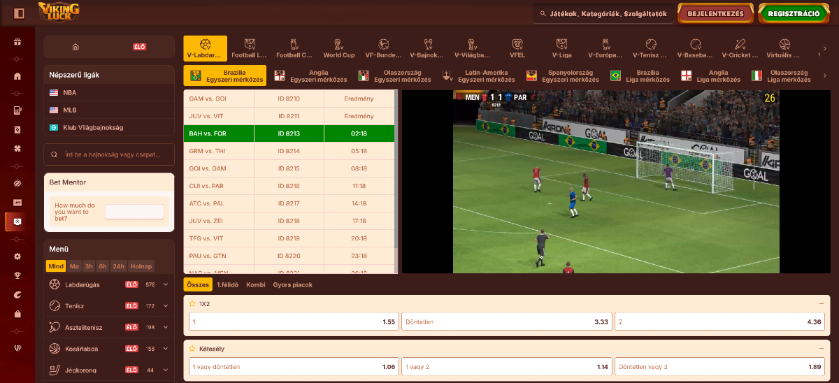 Viking Luck - Szerencsejáték online - V-sport