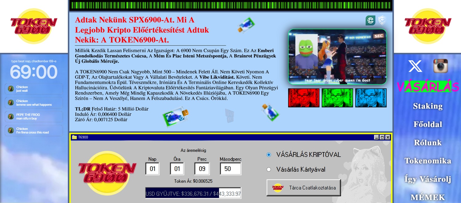 Token6900 cimlap magyar