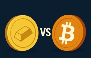 BTC vs arany