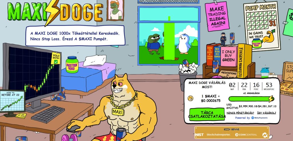 Maxi Doge előértékesítés