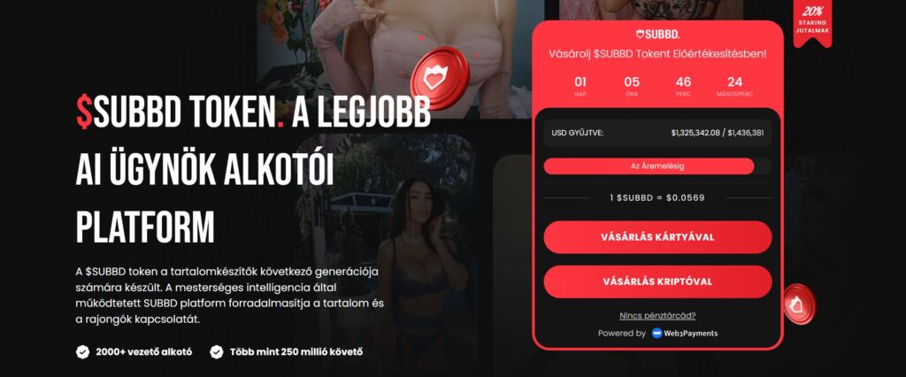 SUBBD előértékesítés