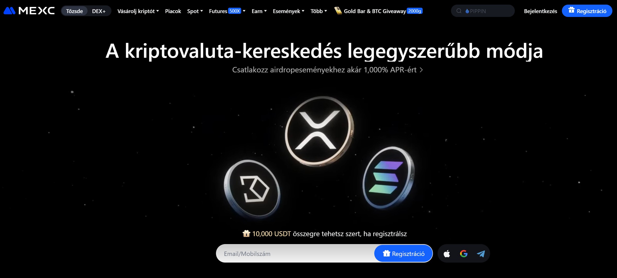 XRP vásárlás Magyarországon – Útmutató lépésről lépésre