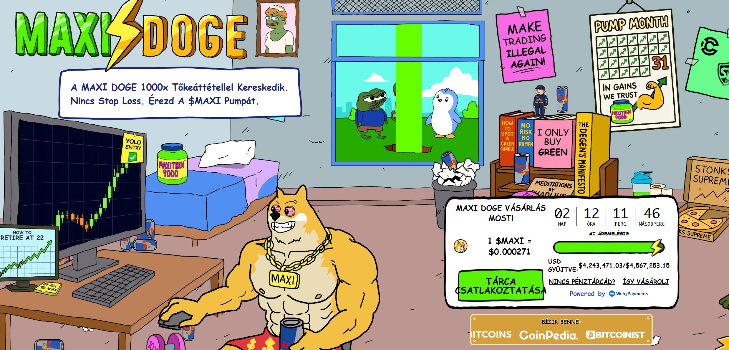 Maxi Doge előértékesítés