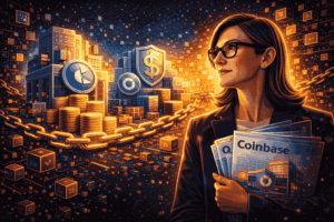 coinbase ark invest cathie wood
