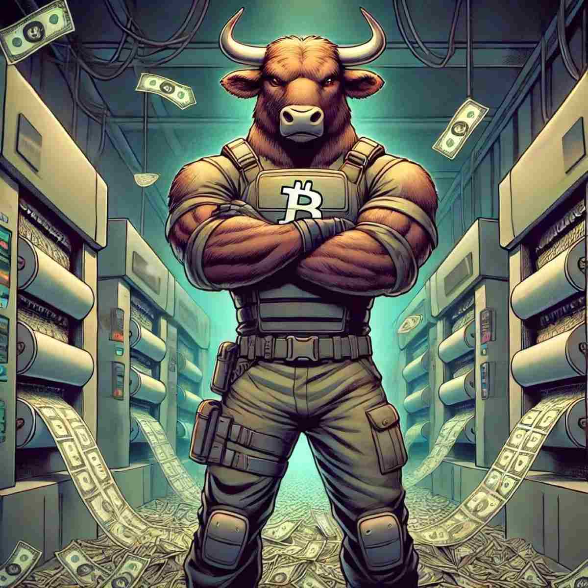 BTCBULLが仁王立ち