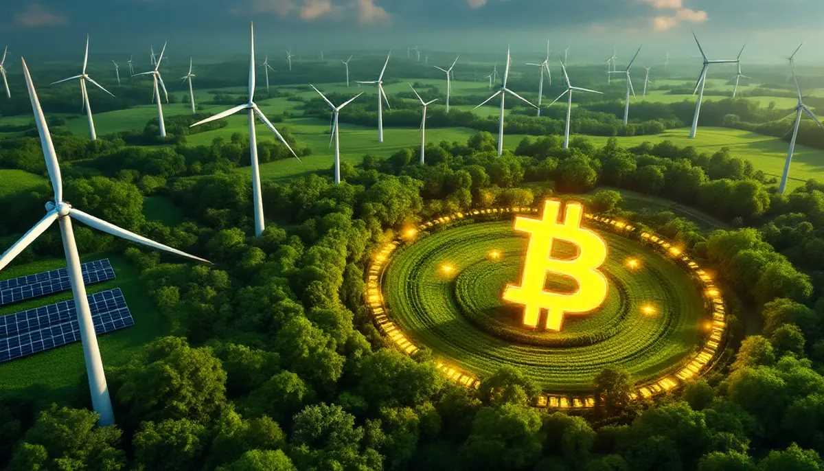 ビットコインマイニング、持続可能エネルギー利用率が大幅増加