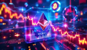 仮想通貨・Solaxy（SOLX）など注目銘柄と市場動向を示す未来的チャート