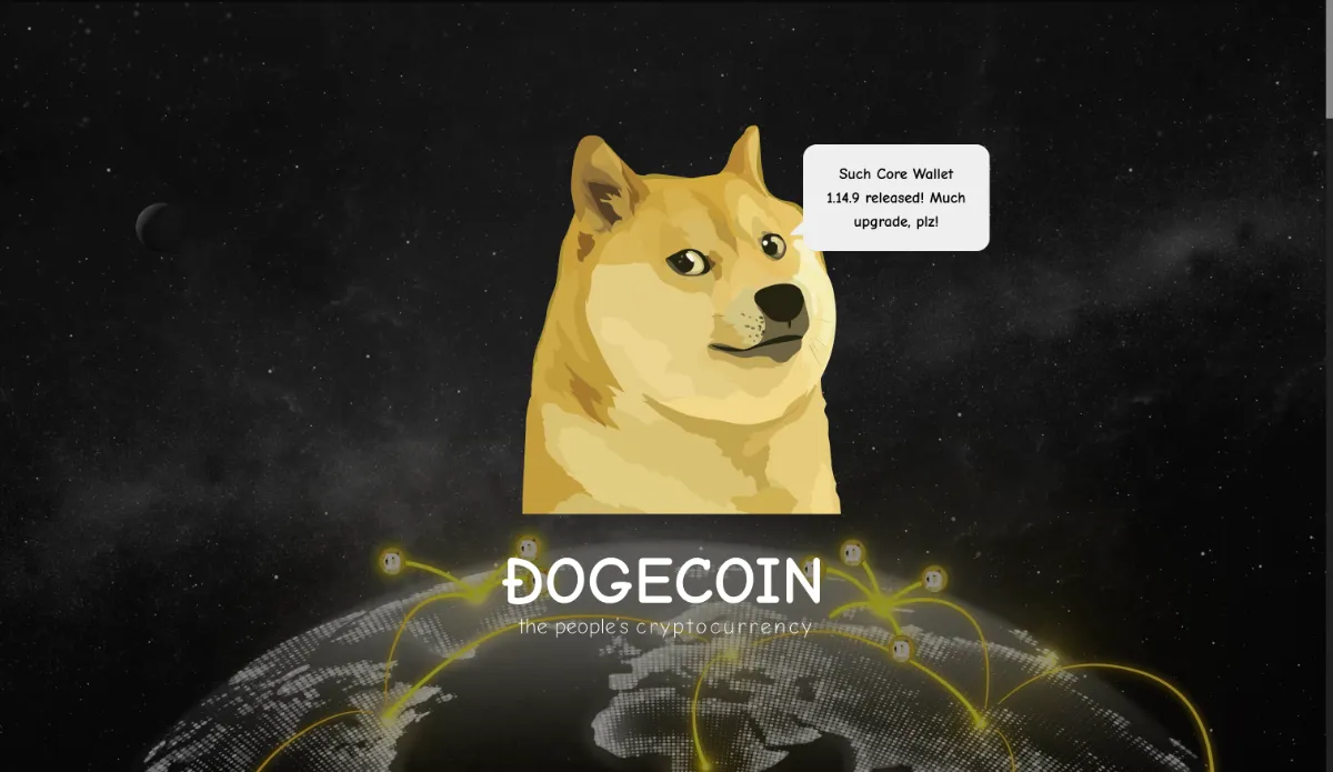 DOGECOIN公式HP