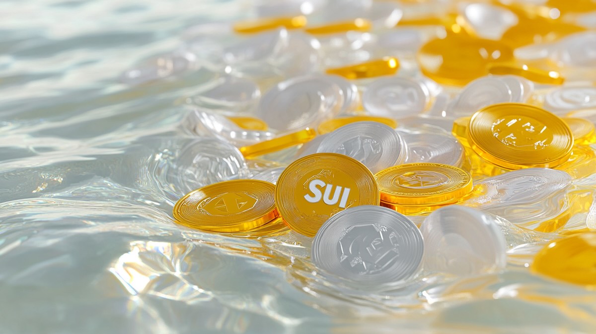 スイトークンが水に流れるイメージ