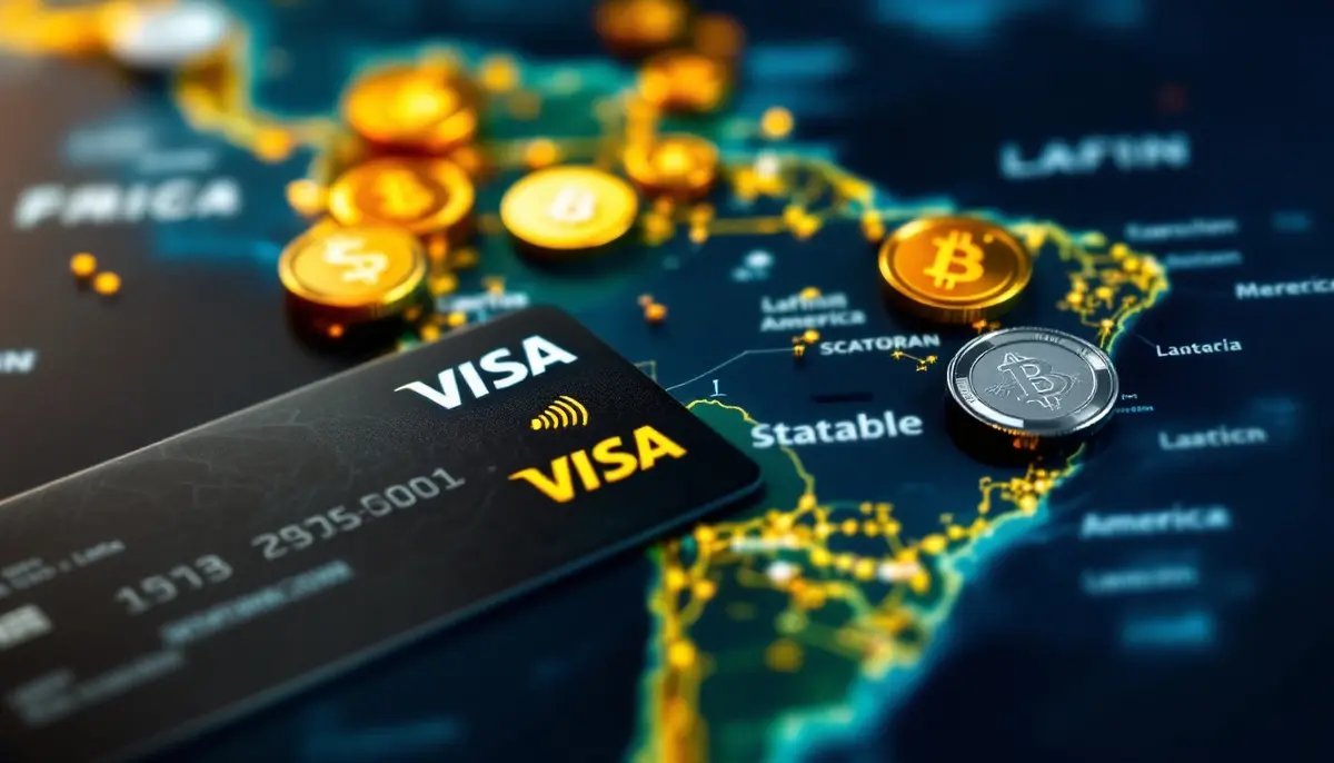 Visa、Bridgeと提携｜ステーブルコイン連動カード提供へ