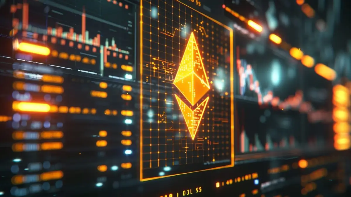 近未来的な仮想通貨取引インターフェース