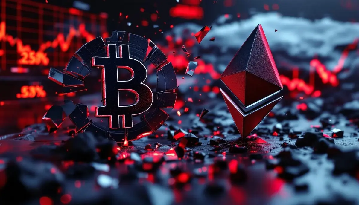 米イラン攻撃でBTC10万ドル割れ、アルトコインも急落