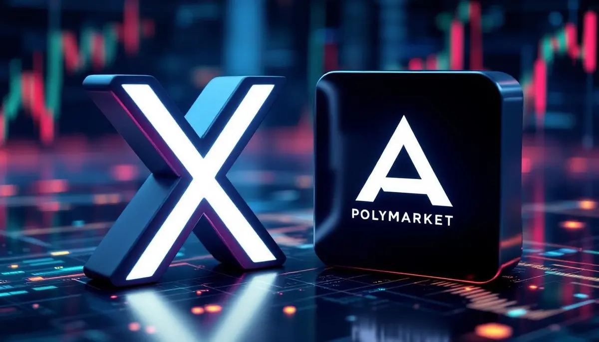 X、Polymarketと提携｜予測市場を仮想通貨で直接取引可能に