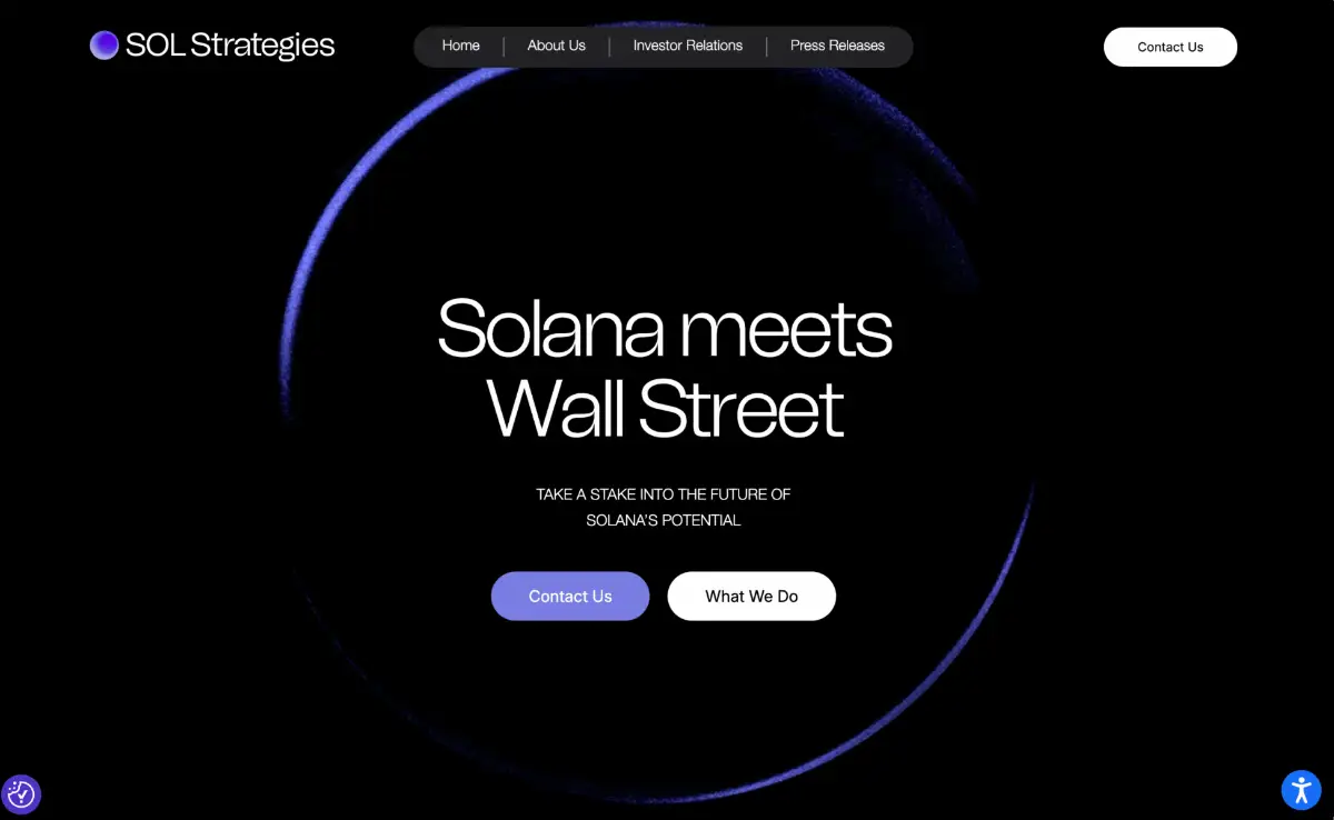 ソル・ストラテジーズ（HODL）公式サイト