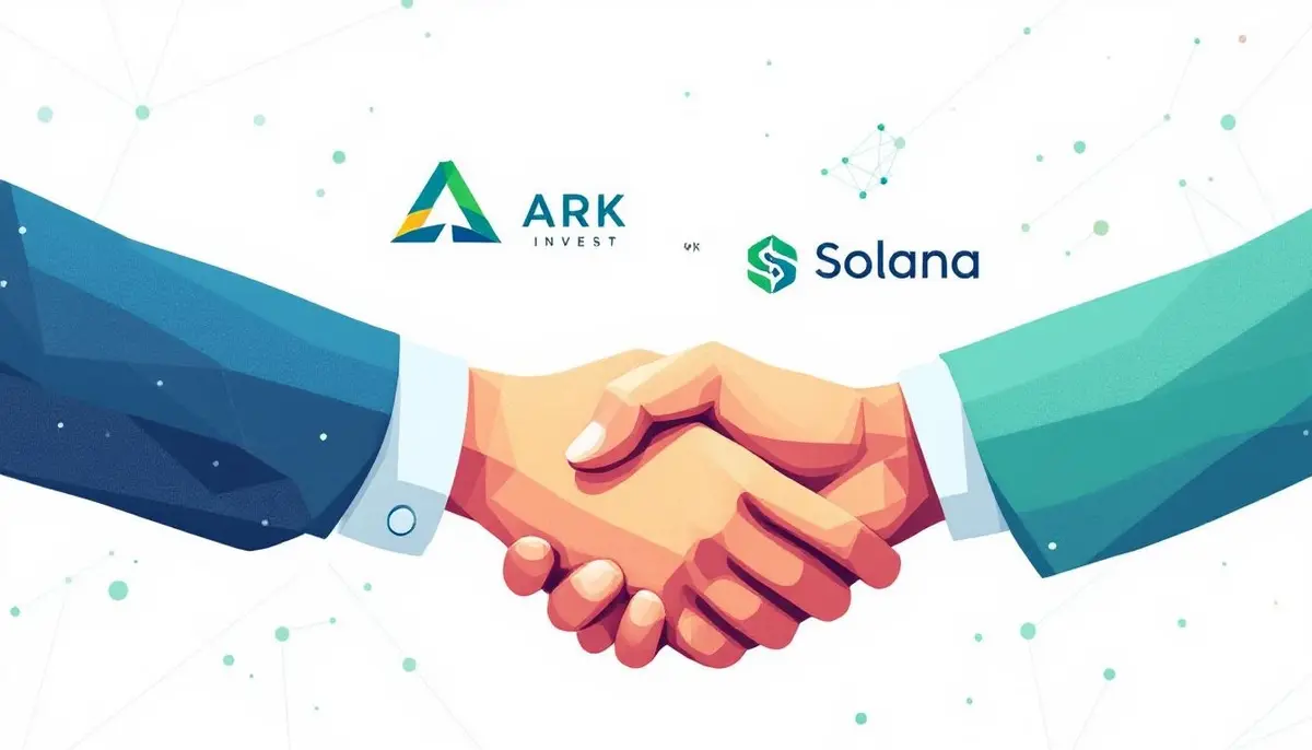 ARK、ソル・ストラテジーズと提携｜ソラナステーキング強化