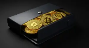 暗号資産ウォレットに保管されたビットコインと仮想通貨