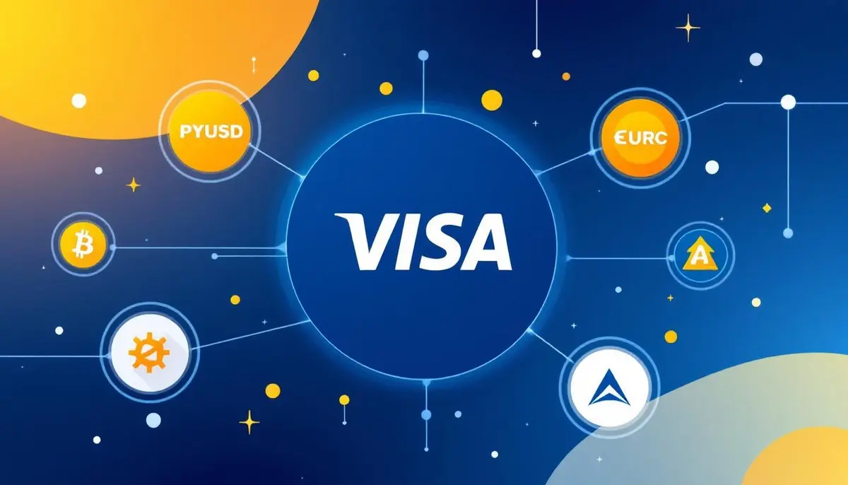 Visa、ステーブルコイン決済拡大｜4ブロックチェーン対応へ