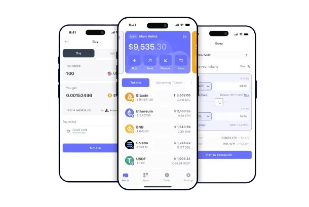 best walletの背景透過のバナー画像