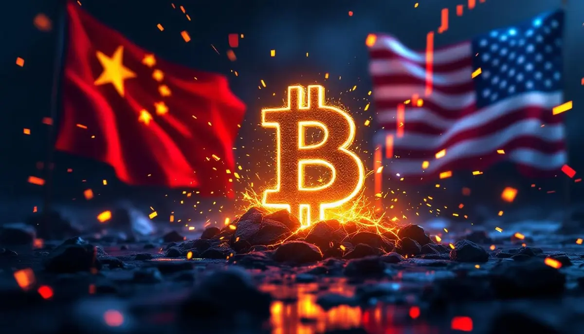 米中摩擦で仮想通貨市場が急落、ビットコインは8%超の下落