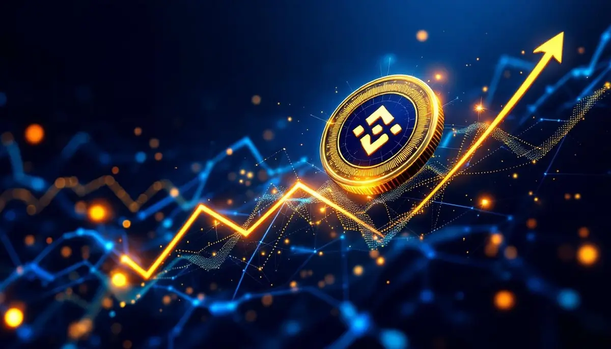 アルトコインBNB、1300ドル突破｜XRP抜き時価総額3位に