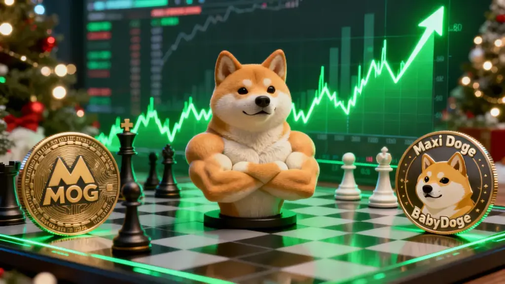 クリスマス大化け期待ミームコイン3選｜6.5億円調達DOGE銘柄など